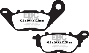 Fa Series Organic Brake Pads