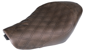 Renegade Lattice Stitch Solo Seat Brown