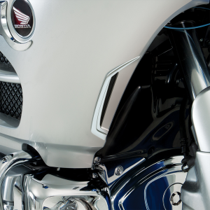 Vertical Air Intake Accent Chrome, 1, nordicamoto.ro