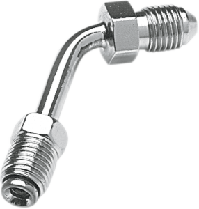 Brake Line Tube Adapter Chrome, 1, nordicamoto.ro