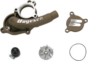 Supercooler Water Pump Cover And Impeller Kit Magnesium, Powder-coated, 1, nordicamoto.ro