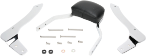 Square Sissy Bar Kit Chrome, 2, nordicamoto.ro