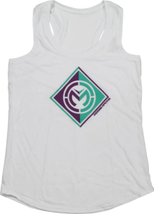 MOOSE RACING Women's Insignia Tank Shirt White, 1, nordicamoto.ro