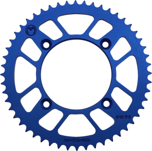 MOOSE RACING Rear Aluminum Sprocket Blue, 3, nordicamoto.ro