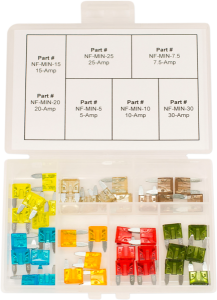 Assorted Fuse Kit Clear