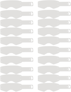 Replica Tear-offs Clear 
