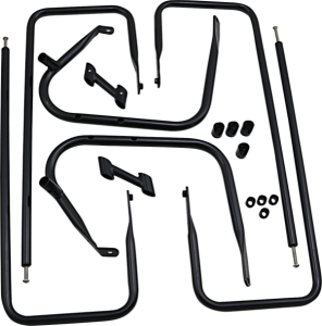 Saddlebag Guard/side Rail Kits Black