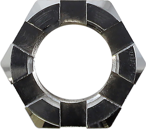 Chrome Axle Nuts And Washers Chrome, 2, nordicamoto.ro