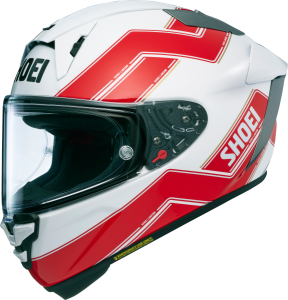 Casca Integrala SHOEI X-SPR PRO LAWSON TC-1 Rosu/Alb XS, 1, nordicamoto.ro