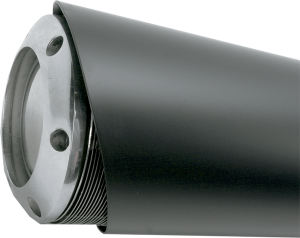 2-into-1 Supermeg System Black, Powder-coated, 1, nordicamoto.ro