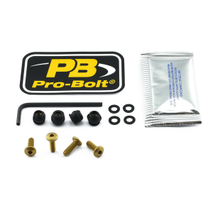 Screen Bolt Aluminium Blue