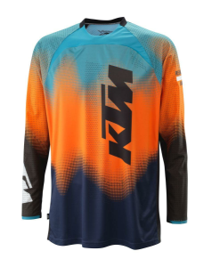 Tricou KTM Gravity-FX Blue/Orange