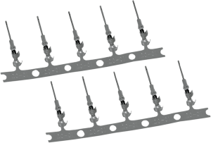 Deutsch Dtm Plug And Receptacle Kit Silver