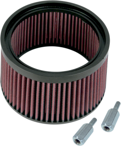 Optional Stealth Hi-flo Filter Kit (1(r) Taller) Black, 1, nordicamoto.ro