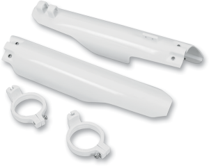 Suzuki Fork Tube Protectors White