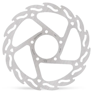 Flame Disc Silver, Stainless Steel