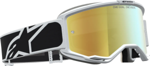 Ochelari Alpinestars Vision 5 Rora Alb/Negru/Lentila Colorata, 3, nordicamoto.ro