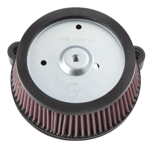Big Sucker Air Filter Kit Accepts 8(r) Round Aftermarket Covers Only Black, 2, nordicamoto.ro