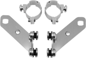 Custom Lower Deflector Mount Kit Silver, 1, nordicamoto.ro