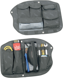 Saddlebag Organizer Set Black