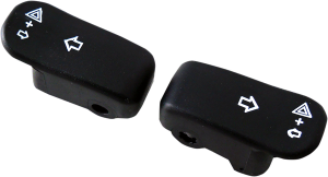 Turn Signal Switch Extension Black, 1, nordicamoto.ro