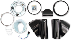 Headlight Nacelle Kit Gloss Black