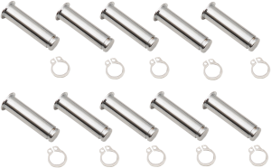 Pivot Pin/clip Kit Silver, 1, nordicamoto.ro