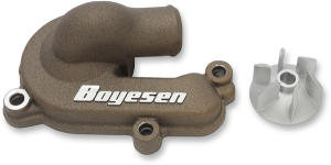 Supercooler Water Pump Cover And Impeller Kit Magnesium, Powder-coated, 1, nordicamoto.ro