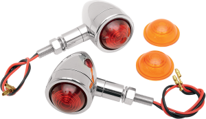Custom Bullet Marker Lights Chrome, 1, nordicamoto.ro