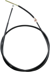 Black Vinyl Brake Cable Black
