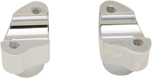 Buffalo Billet Aluminum Handlebar Riser Silver