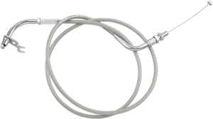 Armor Coat Stainless Steel Throttle/idle Cable For Cruisers Silver +152 mm (6''), 1, nordicamoto.ro