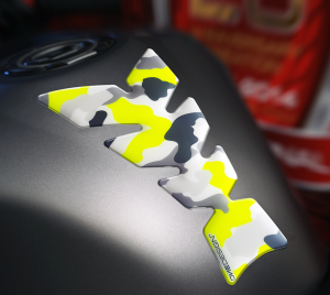 Resin/soft Touch Tank Pad White, Yellow, Multi