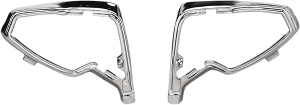 Chrome Mirror Mount Covers Chrome