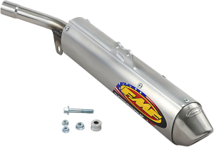 Turbinecore 2 Spark Arrestor Silencers For Atv Silver