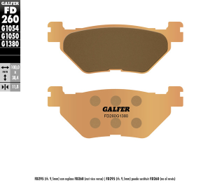 Hh Sintered Brake Pads