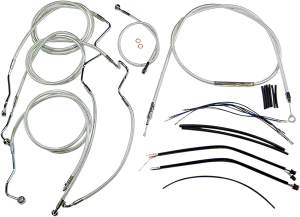 Sterling Chromite Ii® Designer Handlebar Installation Kit Silver, 1, nordicamoto.ro