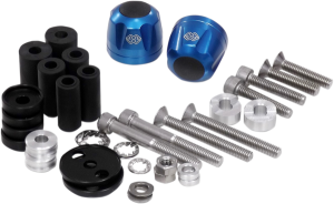 Handlebar Weights Ip Anodized, Blue, 1, nordicamoto.ro
