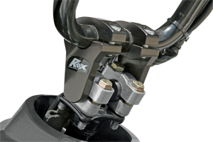 Pivoting Handlebar Riser For 7/8(r) Bar Clamps Black