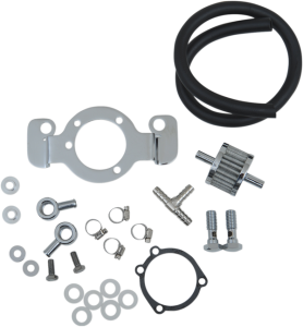 Crankcase Breather/support Bracket Kit Black