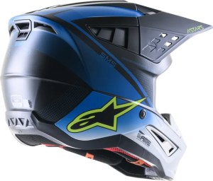 Casca Alpinestars Supertech M5 Rayon MX Blue/White M, 1, nordicamoto.ro