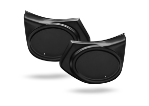 Side Number Plate Black 