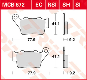 All Round Ceramic Brake Pads