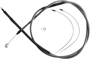 High-efficiency Polished Karbonfibr Clutch Cable Silver, 1, nordicamoto.ro