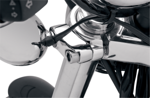 Short Turn Signal Mounts For 39mm/49mm Forks Chrome, 2, nordicamoto.ro