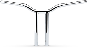 Kage Fighter Welded Straight-riser Handlebar Silver, 1, nordicamoto.ro