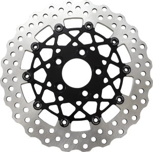 Two-piece Brake Rotor Black, 2, nordicamoto.ro