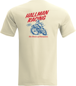 Tricou Thor Hallman Champ Natural L, 3, nordicamoto.ro