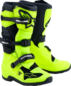 Cizme, Cizme Copii Alpinestars Tech 7S Galben Fluo/Negru, nordicamoto.ro