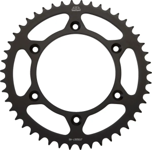 JT SPROCKETS Steel Rear Sprocket Black 
